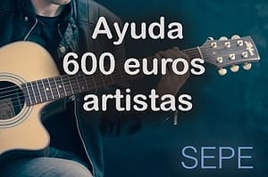 ayuda 600 euros para artistas