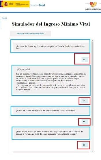 Solicitar Ingreso Mínimo Vital: Requisitos y simulador. 2 simulador ingreso minimo vital