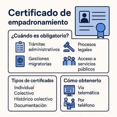 Certificado de empadronamiento: cuándo es obligatorio y cómo obtenerlo 1 certificado de empadronamiento cuando es necesario