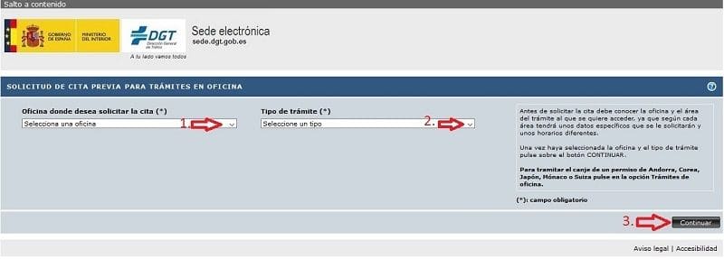 cómo se pide la cita en la dgt por internet Cómo pedir cita en DGT