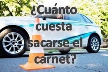 Qué cuesta sacarse el carnet de coche Cuánto cuesta sacarse el carnet de conducir