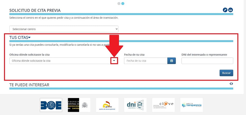 Anula o consulta tu Cita con la DGT 2 datos de la cita para cancelar