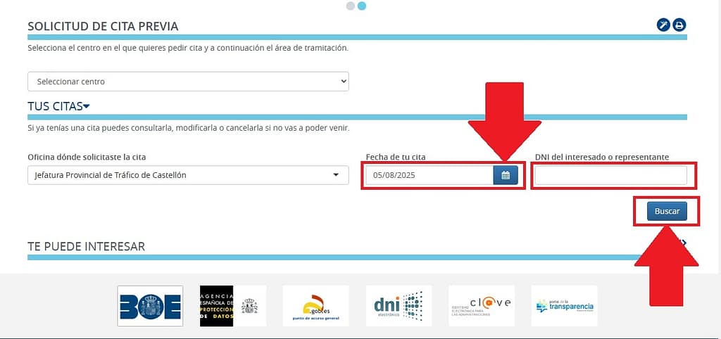 Anula o consulta tu Cita con la DGT 3 fecha y dni para verificar tu cita