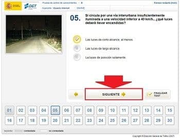 DGT Test permiso B Práctica test Carnet B