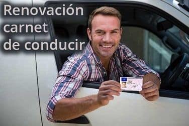 renovar el carnet de conducir Renovación del carnet de conducir