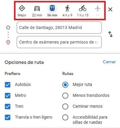 Transporte público disponible para dgt móstoles transporte público para llegar al centro de exámenes dgt de madrid