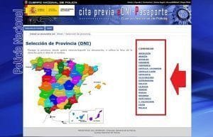 Cita Rápida DNI 4 provincias y comunidades para cita rápida dni