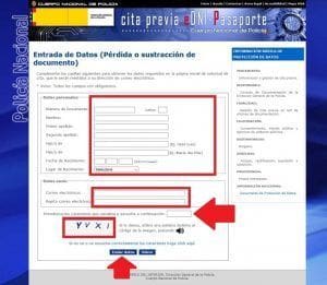Duplicado DNI por pérdida 2 datos duplicado documento nacional de identidad