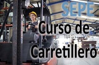 Curso gratuito carretillero SEPE curso carretillero gratis del SEPE