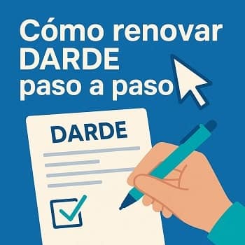 Darde ️Cómo renovar DARDE paso a paso en 2025 - CITA SEPE