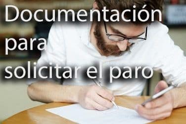Documentos para solicitar paro documentación-para-solicitar-el-paro