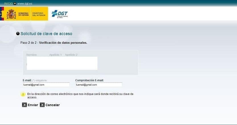 rellenar datos para ver puntos rellenar datos para la consulta de puntos
