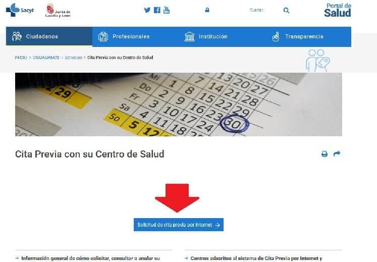 Cita previa médico en Ávila 1 cita previa médico castilla y león