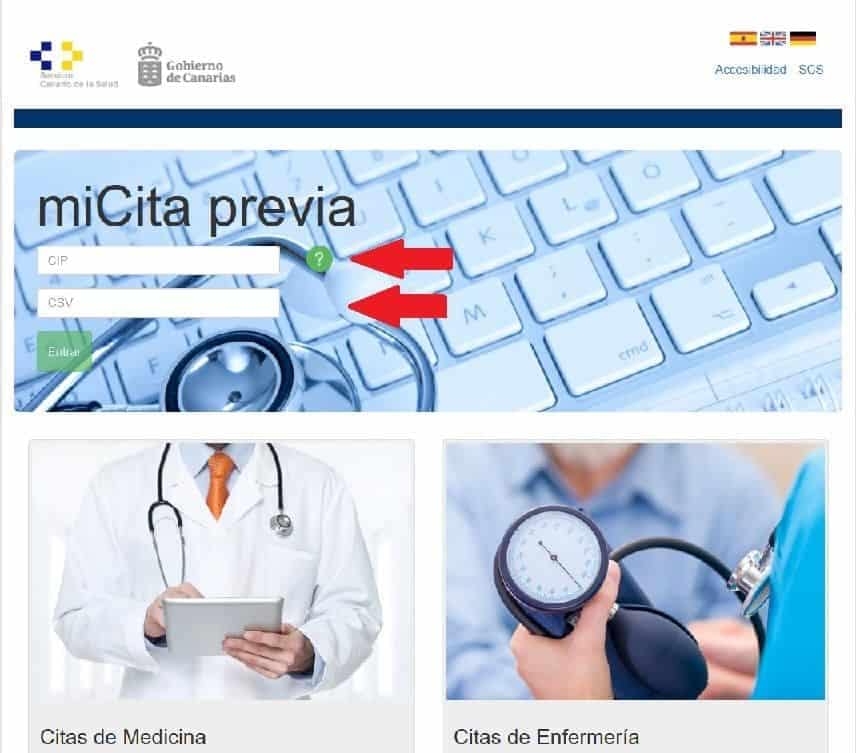 Cita Previa médico Las Palmas de G.C 1 cita previa médico islas canarias