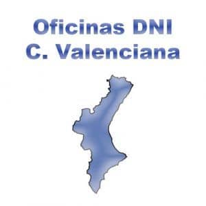 oficinas dni comunidad valenciana
